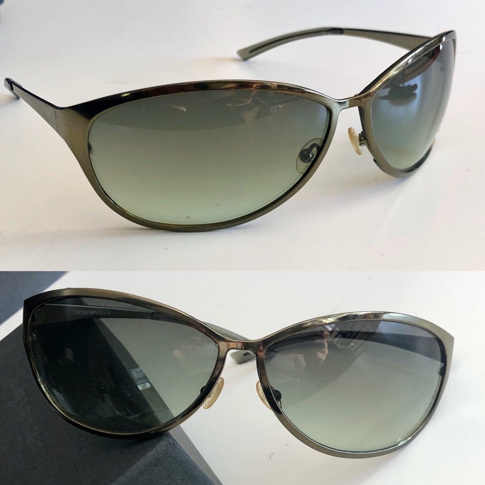 Emporio Armani Metal Rimmed Sunglasses